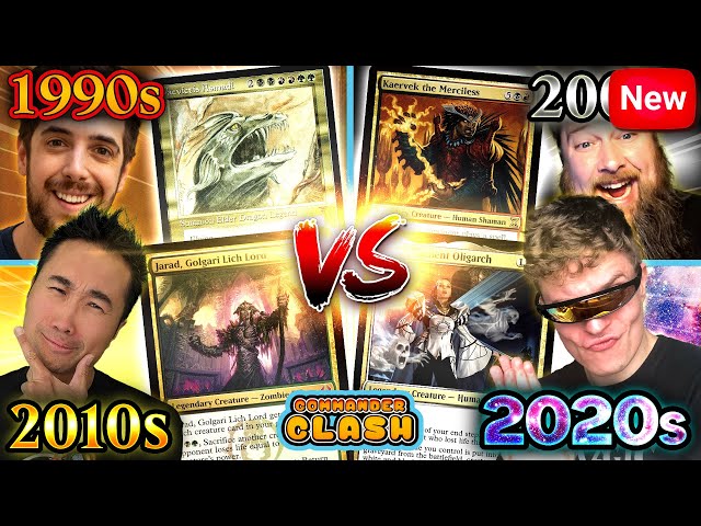 '90s vs 2000s vs 2010s vs 2020s | Commander Clash S17 E23