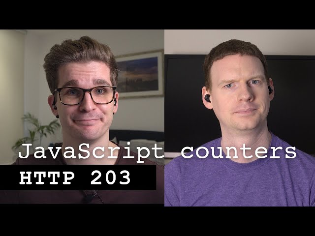 JavaScript counters the hard way - HTTP 203