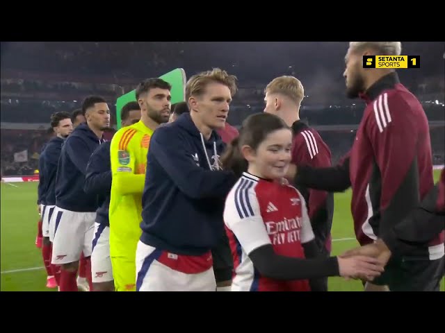 2024-25 Football League Cup (Semi-finals) Arsenal v Newcastle United (7 January 2025) FULL MATCH