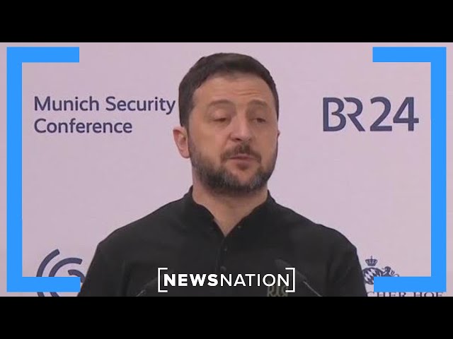 Ukrainian President Volodymyr Zelenskyy calls for ‘armed forces of Europe’ | NewsNation Prime