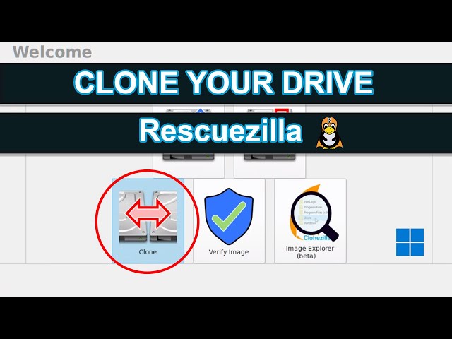 How To Clone Your Drive - RescueZilla