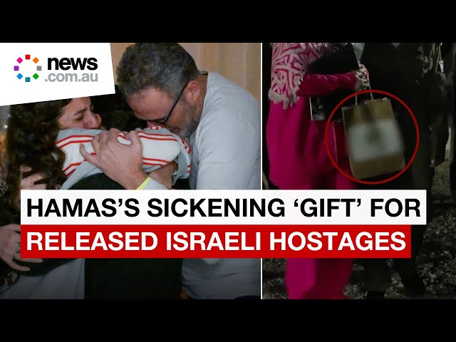 Israel hostages released by Hamas with sick ‘gift bags’