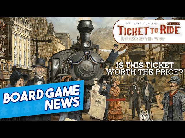 Ticket to Ride Legacy - On Its Way to the Station!