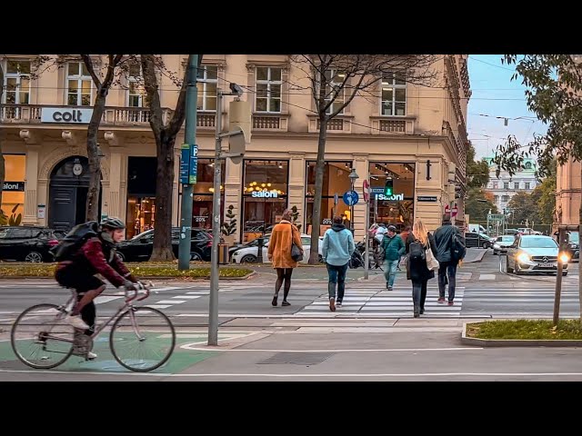 Autumn Walk, Vienna Ringstraße, October 2024 | 4K HDR