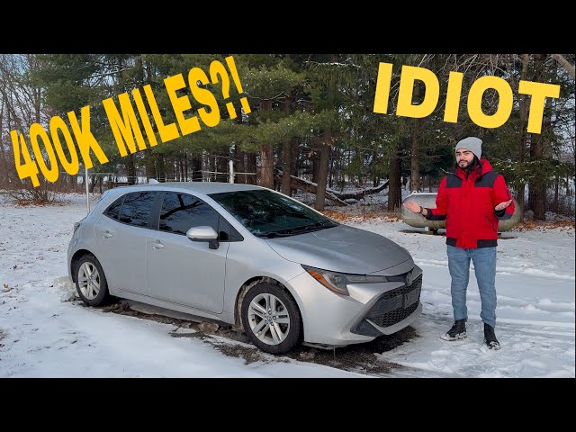 I JUST BOUGHT A 400K MILE TOYOTA COROLLA HATCHBACK!! Was it a mistake?