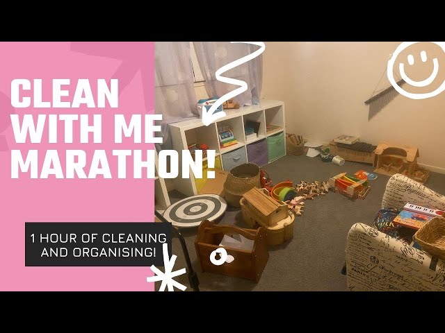 Cleaning Marathon, clean with me! Real time, cleaning motivation!