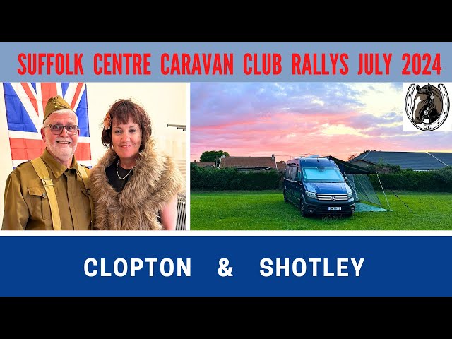 TWO SUFFOLK RALLYS | CLOPTON 40s and SHOTLEY Pub Weekends | Vlog 652