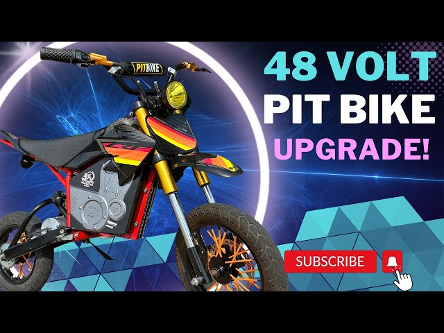 48 Volt Upgraded Razor Dirt Bike Built For An Adult. Applies to MX500, SX500, MX650 And RSF650!