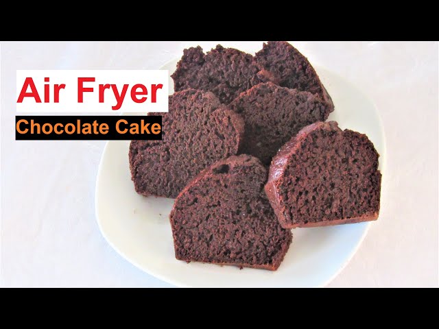 Air Fryer Quick and Delicious Chocolate Cake