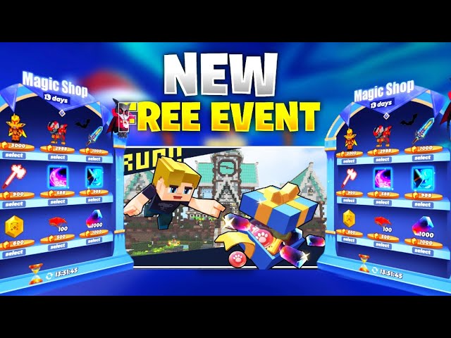 New FREE GIFT EVENT In Bedwars | Blockman Go Bedwars