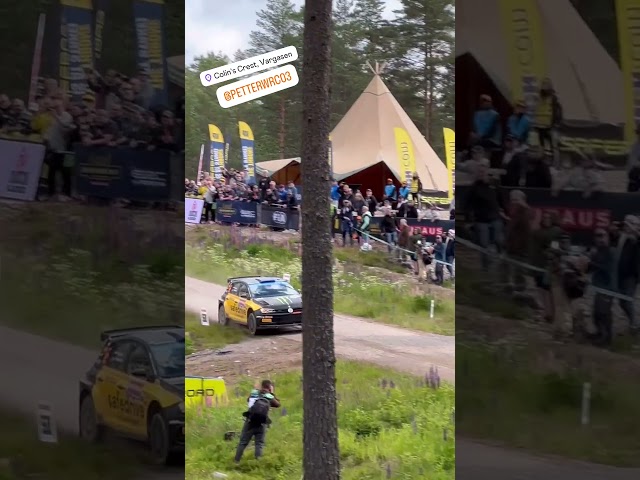 Massive JUMP - Petter Solberg at Colin jump ERC Bauhaus Royal Rally of Scandinavia