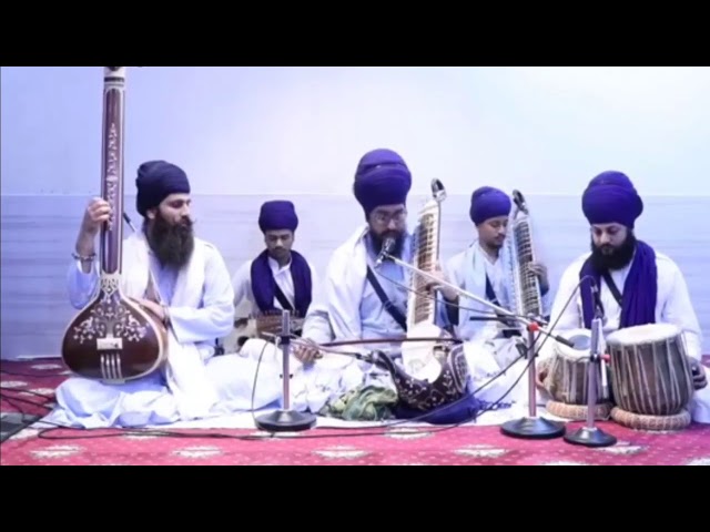 Raag Bilawal Dakhni Shabed kirtan singing with string instruments. ਤੰਤੀ ਸਾਜ Sikh music