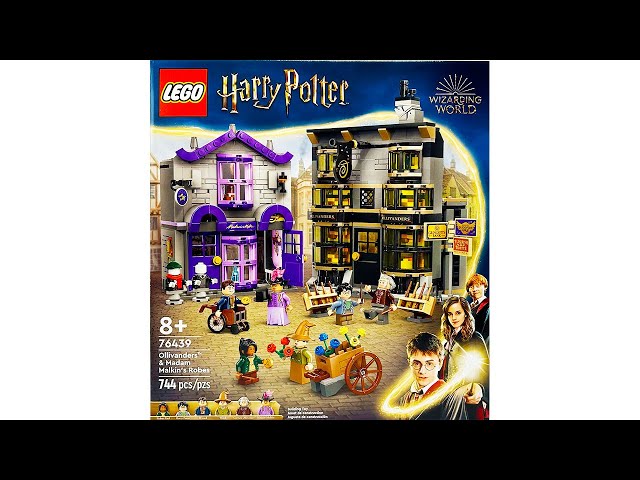 LEGO Harry Potter Ollivander's & Madam Malkin's Robes (76439) Review!