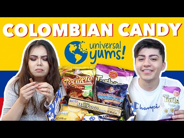 MEXICANS TRY COLOMBIAN CANDY | UNIVERSAL YUMS