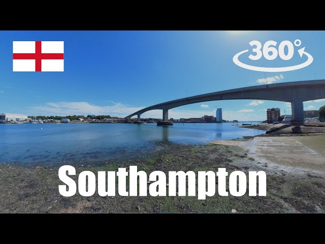 Southampton 🏴󠁧󠁢󠁥󠁮󠁧󠁿 | Insta360 One X2 | Ambisonics 🎧 ASMR | VR 360