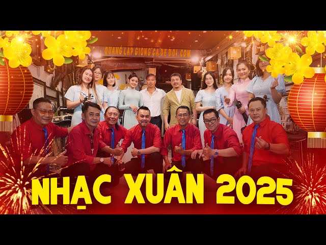 NHẠC XUÂN 2025 - Đêm Nhạc Xuân Ất Tỵ Mới Nhất | Mùa Xuân Xa Quê & Xuân Này Con Không Về