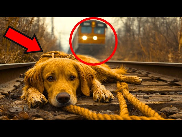 I Was Left Tied to Train Tracks… BUT A MAN JUMPED IN JUST IN TIME TO SAVE ME!