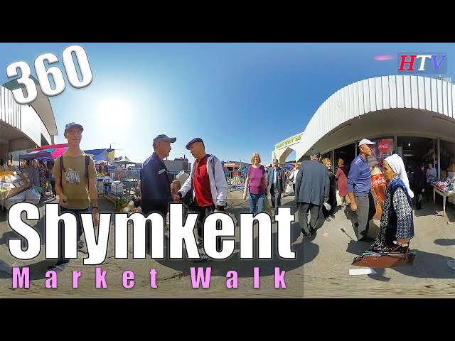 360VR Shymkent,Kazakhstan-Market walk