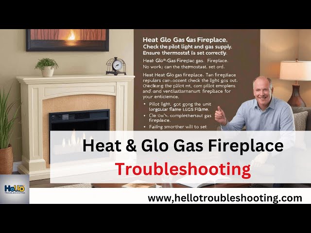 Heat & Glo Gas Fireplace Troubleshooting: Quick Fixes & Tips