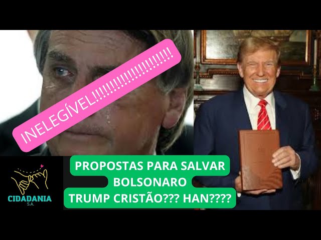 Manobras pra salvar Bolsonaro, Trump cristão e Hugo Motta mostrando a cara...