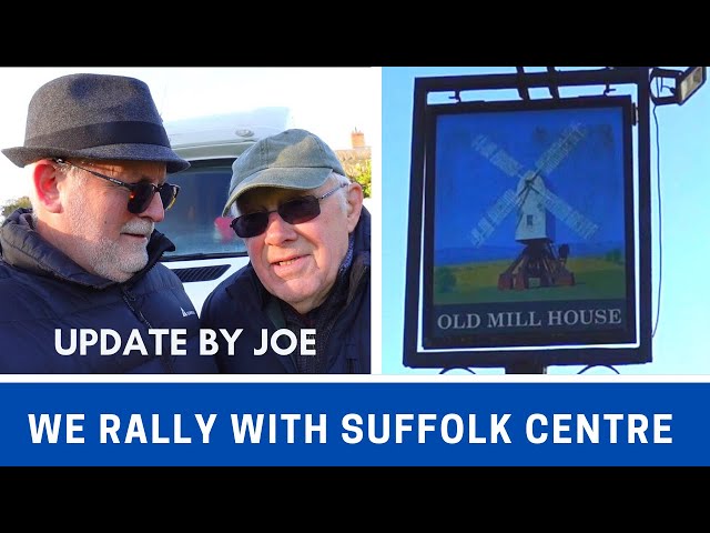 WE RALLY at OLD MILL HOUSE SAXTEAD GREEN | Off Grid Pub Car Park | Vlog 461