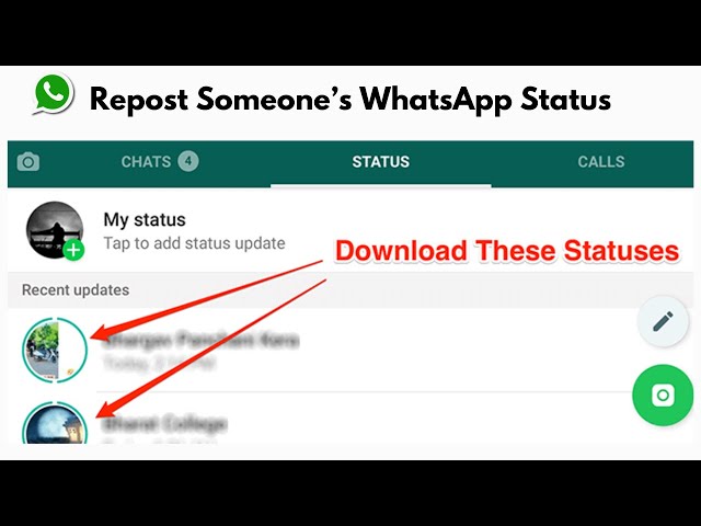 How to download WhatsApp Status Video & Photo Without any Apps (2024)