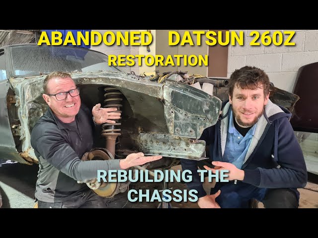 Rebuilding An Abandoned 1976 Datsun 260Z - ROTTEN! Part 3