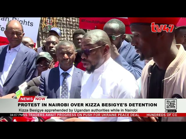 Section Of Activists In Nairobi Protest Demanding The Release Of Kizza Besigye