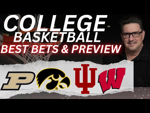 College Basketball Predictions | Purdue vs Iowa | Indiana vs Wisconsin | CBB Picks Today 2/4/25