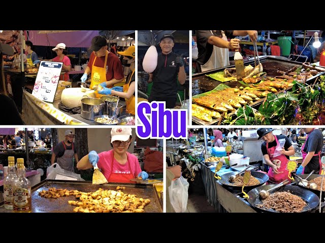 BIGGEST STREET FOOD-Sibu//Sarawak-Borneo Cultural Festival