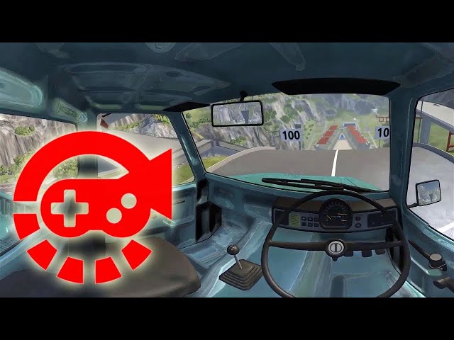 360° Video   Car Jump Arena, BeamNG drive4K virtual reality 360  videos realidad virtual vr