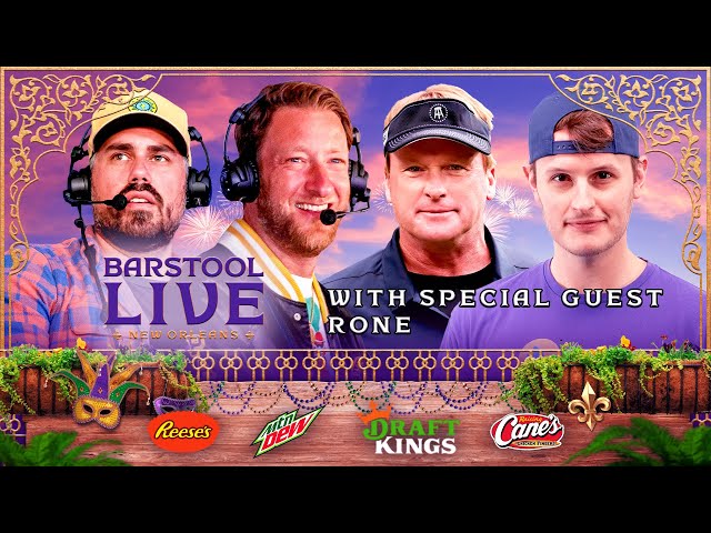 Dave Portnoy, Big Cat, and Coach Gruden Live from New Orleans | February 6th, 2025