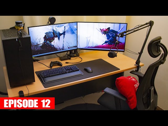 Productivity/Gaming Desk Setup & Room Tour: EP 12 #setuptour  #gaming