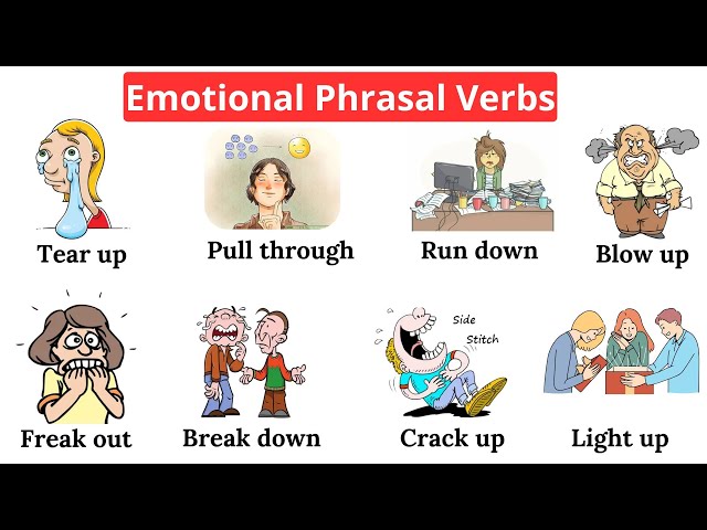 Lesson 184: 🔥 Top  Phrasal Verbs for Feelings & Emotions 🤩💔 Boost Your English Now!