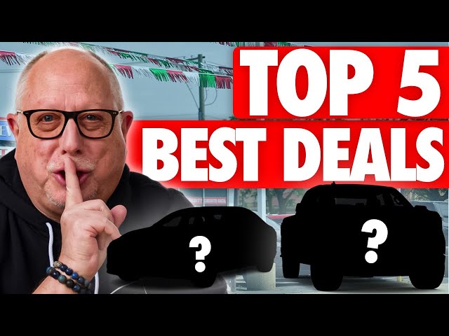 Top 5 MOST NEGOTIABLE Cars Dealers DON’T Want You to Know About