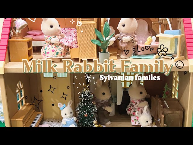 Milk Rabbit Family | SylvanianFamilies ⋆˙⟡♡