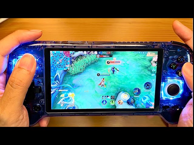 Anbernic RG556 handheld console can play the Mobile Legends Games review test | ASMr.anson