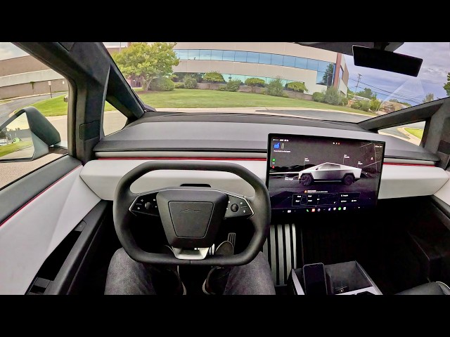 2024 Tesla Cybertruck - POV First Driving Impressions