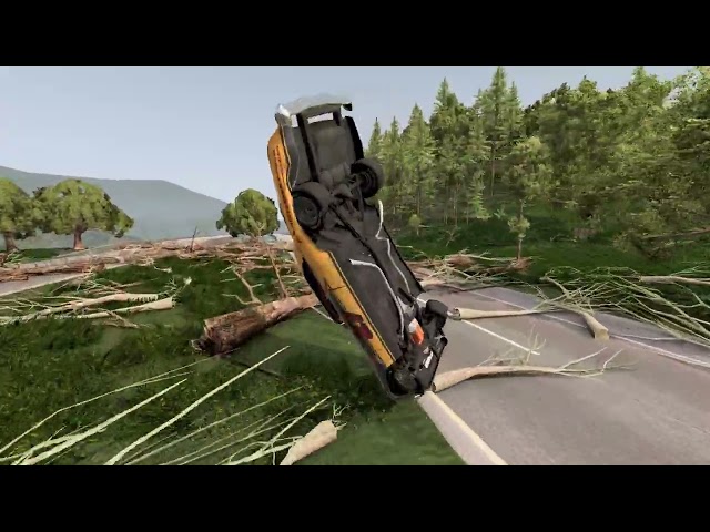 Extreme Car Crashes Compilation #236 - BeamNG Drive Crashes