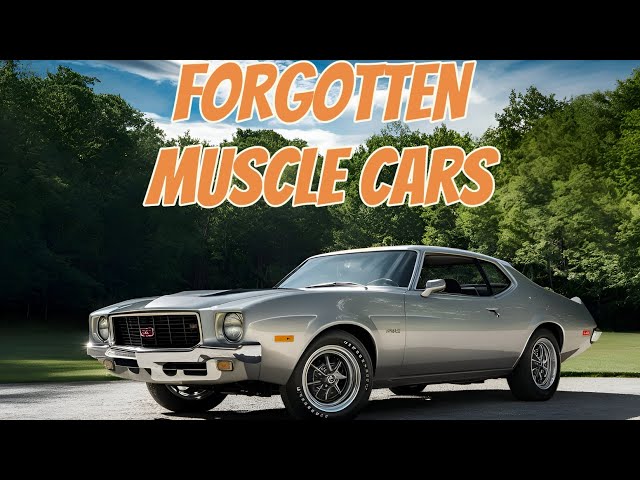 5 Forgotten American Muscle Car's Of The 70s That Deserve Comeback!