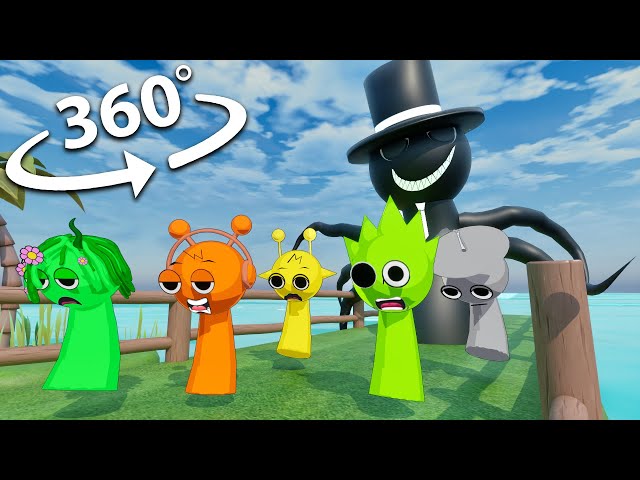 VR 360° Incredibox Sprunk Chase You ! | 360° VR