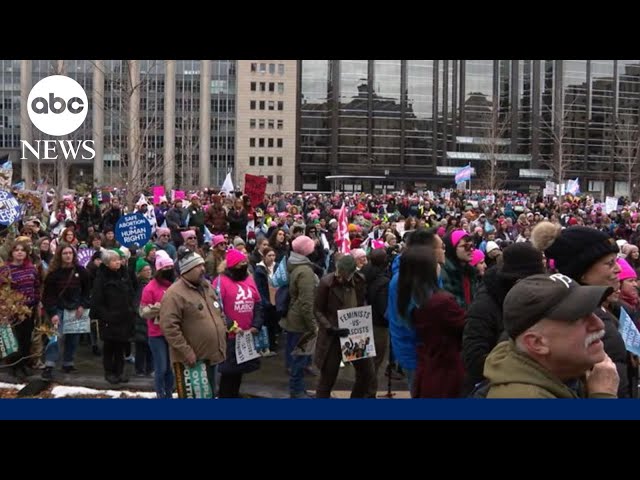 Worldwide protests ahead of Trump inauguration