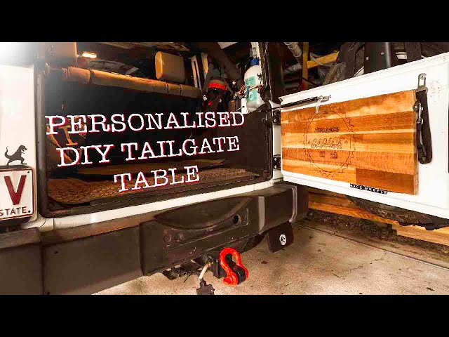 DIY JEEP TAILGATE TABLE