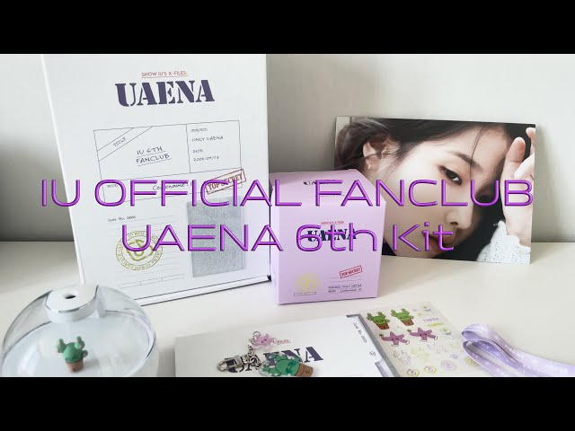 [SUB] Open the 6th UAENA kit | Comparison of 1-6th boxes | IU X-file | IUAENA 6th generation