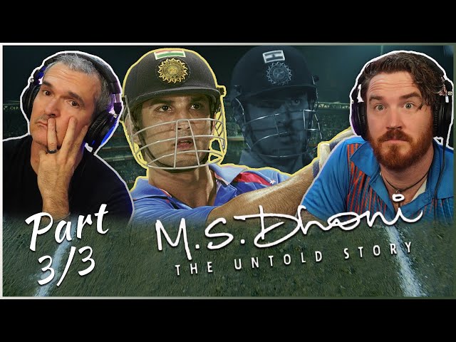 M.S. DHONI: THE UNTOLD STORY Movie Reaction Part 3/3! | Sushant Singh Rajput