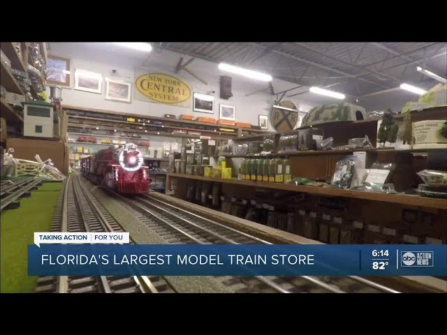 Florida's largest model train store keeps the hobby moving through generations