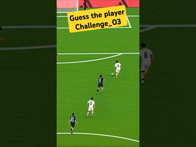 #football Quiz Game : Guess the Player Challenge3 #soccer #footballchallenge #short #shortvideo