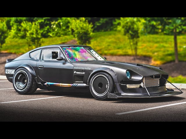 Building a Carbon Fiber 240z in 15 minutes! | FULL RESTORE