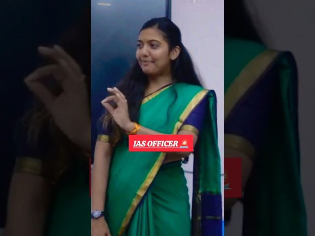 Ias officer Srushti Jayant Deshmukh ma'am 🌻#shortvideo #upsc