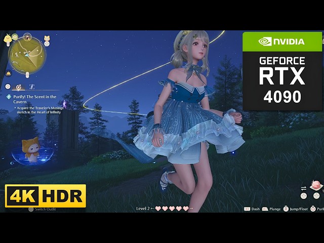 Infinity Nikki | RTX 4090 24GB (4K Maximum Settings RTX ON / DLSS ON ) | 4K HDR